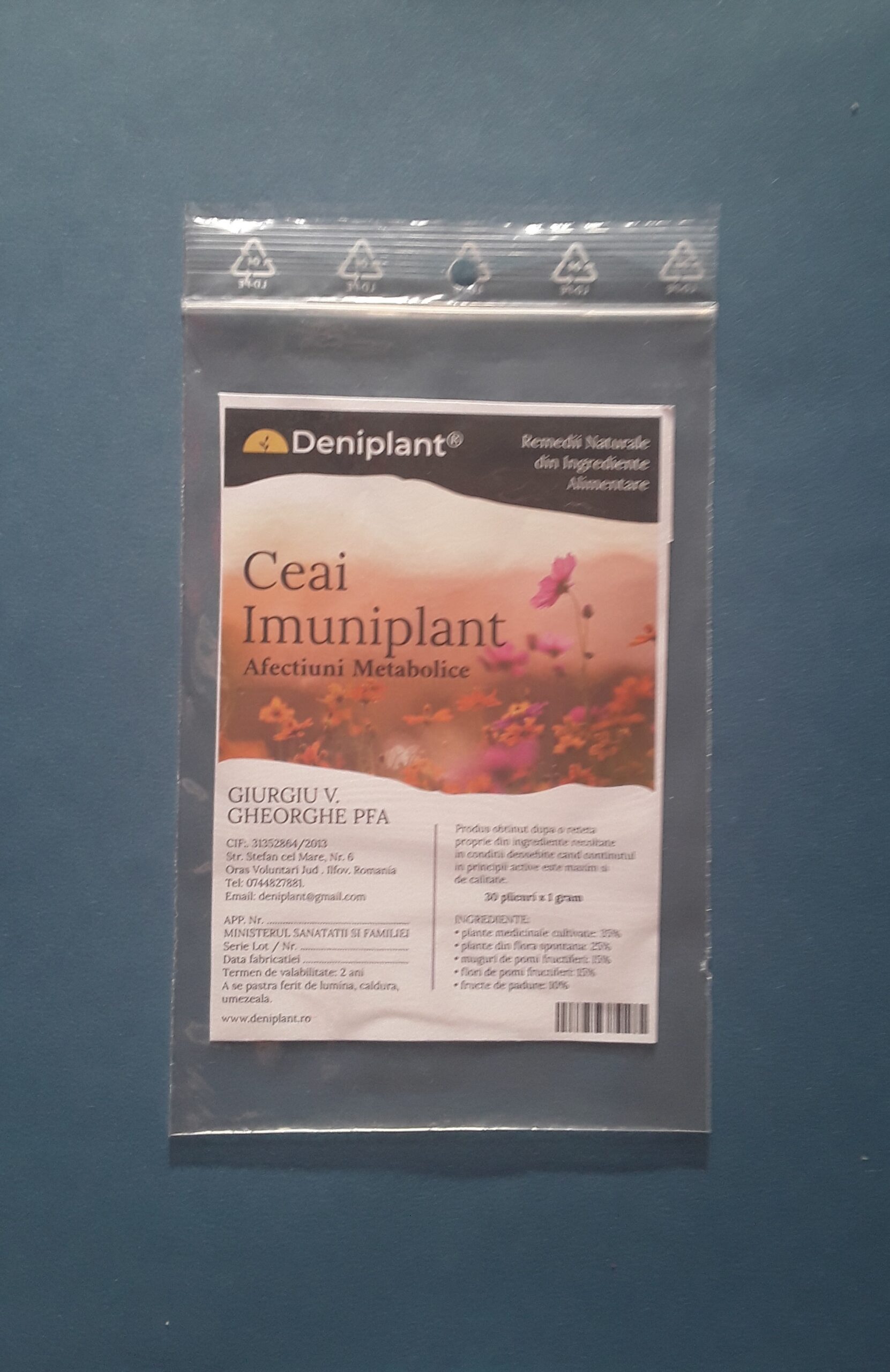 Ceai Imuniplant-Afectiuni Metabolice